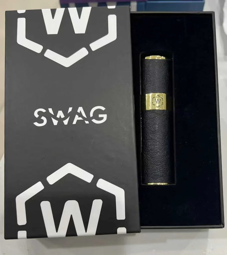 SWAG 皮革主機 黑色